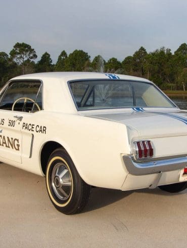 Pace Car White 1964 Ford Mustang