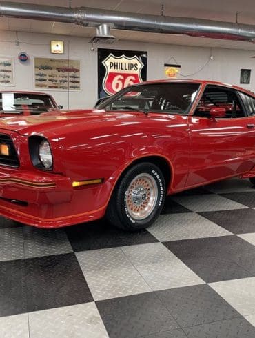 Bright Red 1978 Ford Mustang