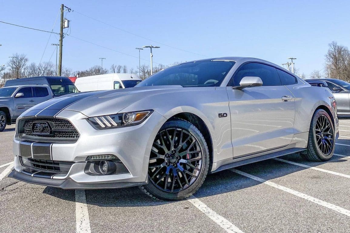 Ingot Silver 2015 Ford Mustang