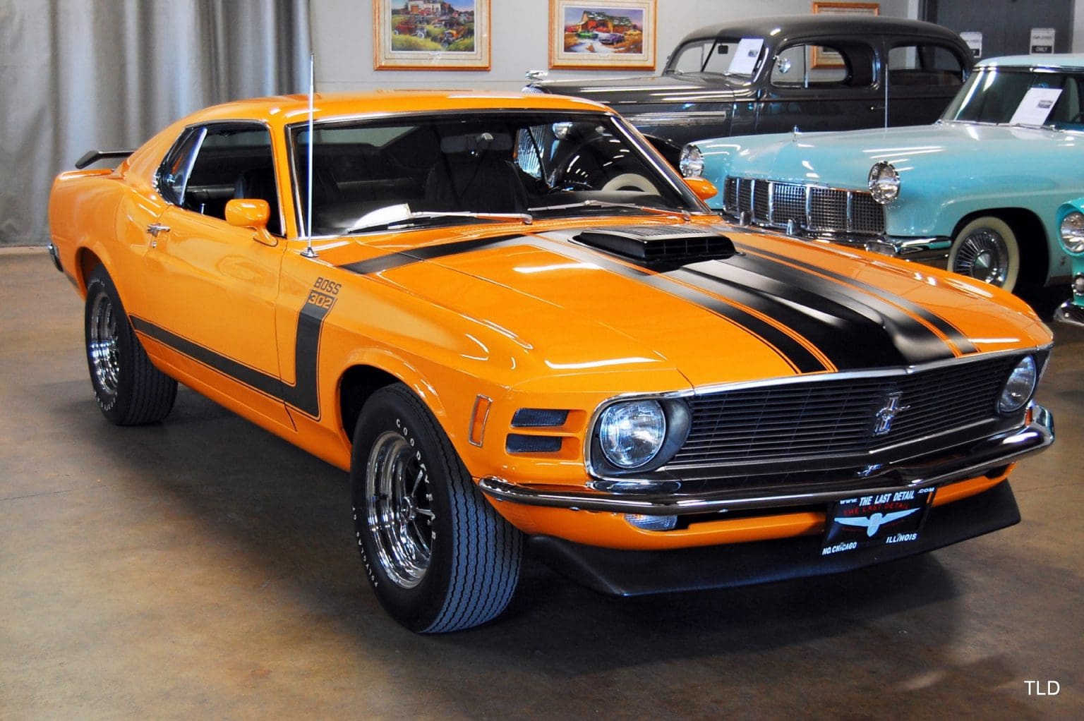 Grabber Orange 1970 Ford Mustang