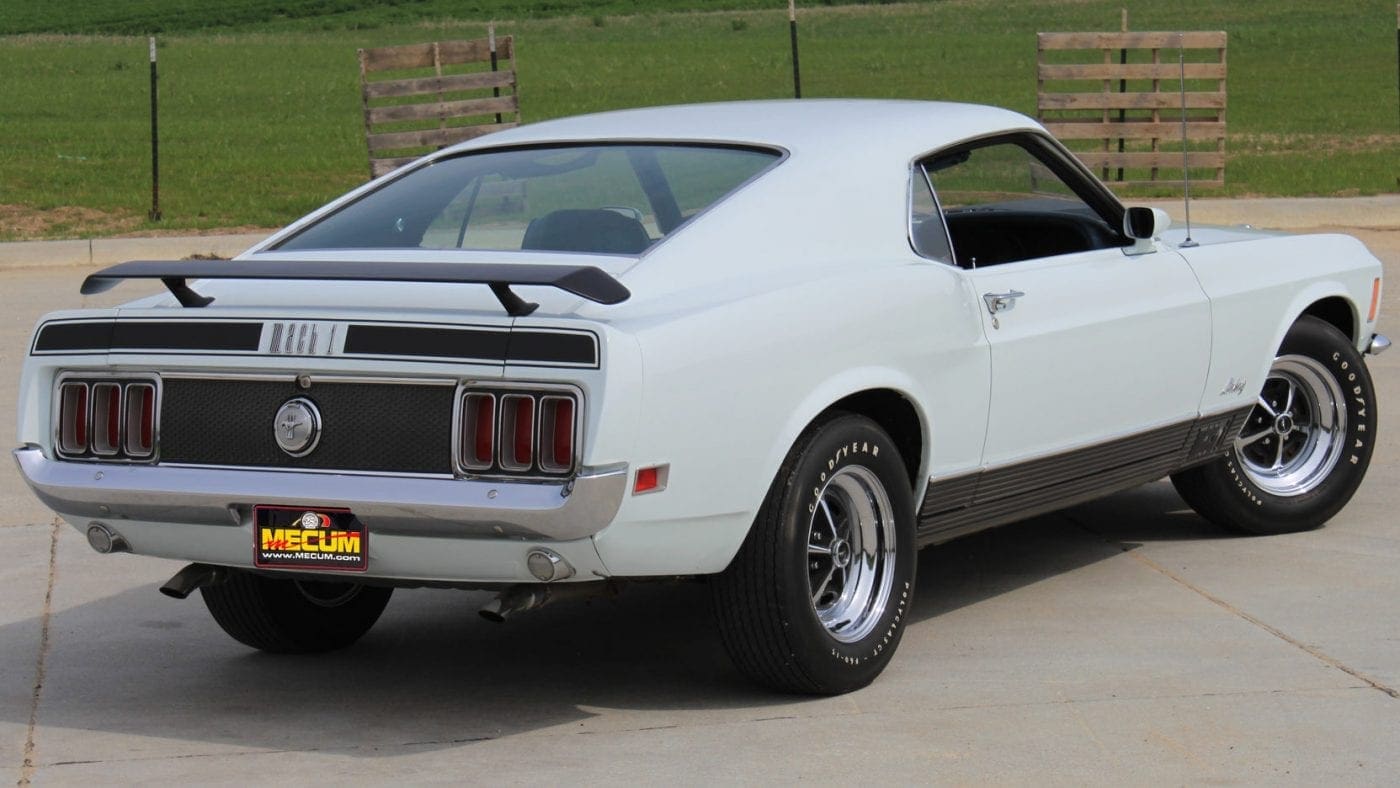 Pastel Blue 1970 Ford Mustang