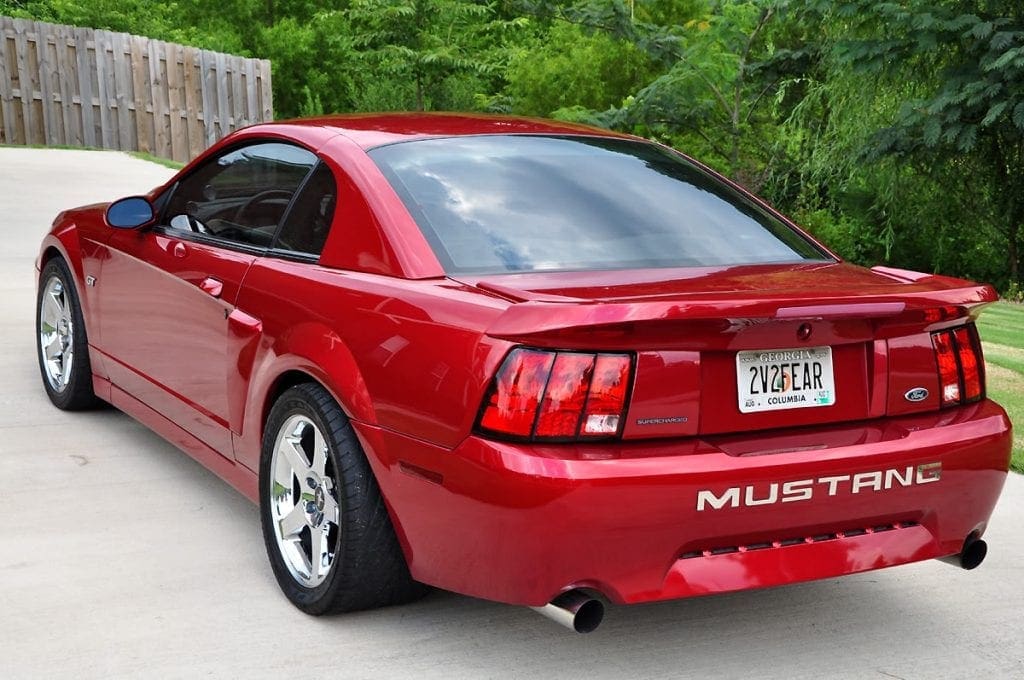 Laser Red 2002 Ford Mustang