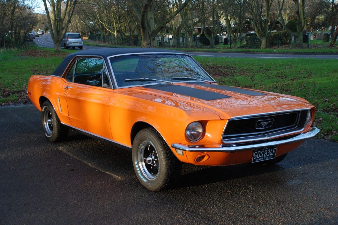 Orange Mustang Colors - The Ultimate Guide