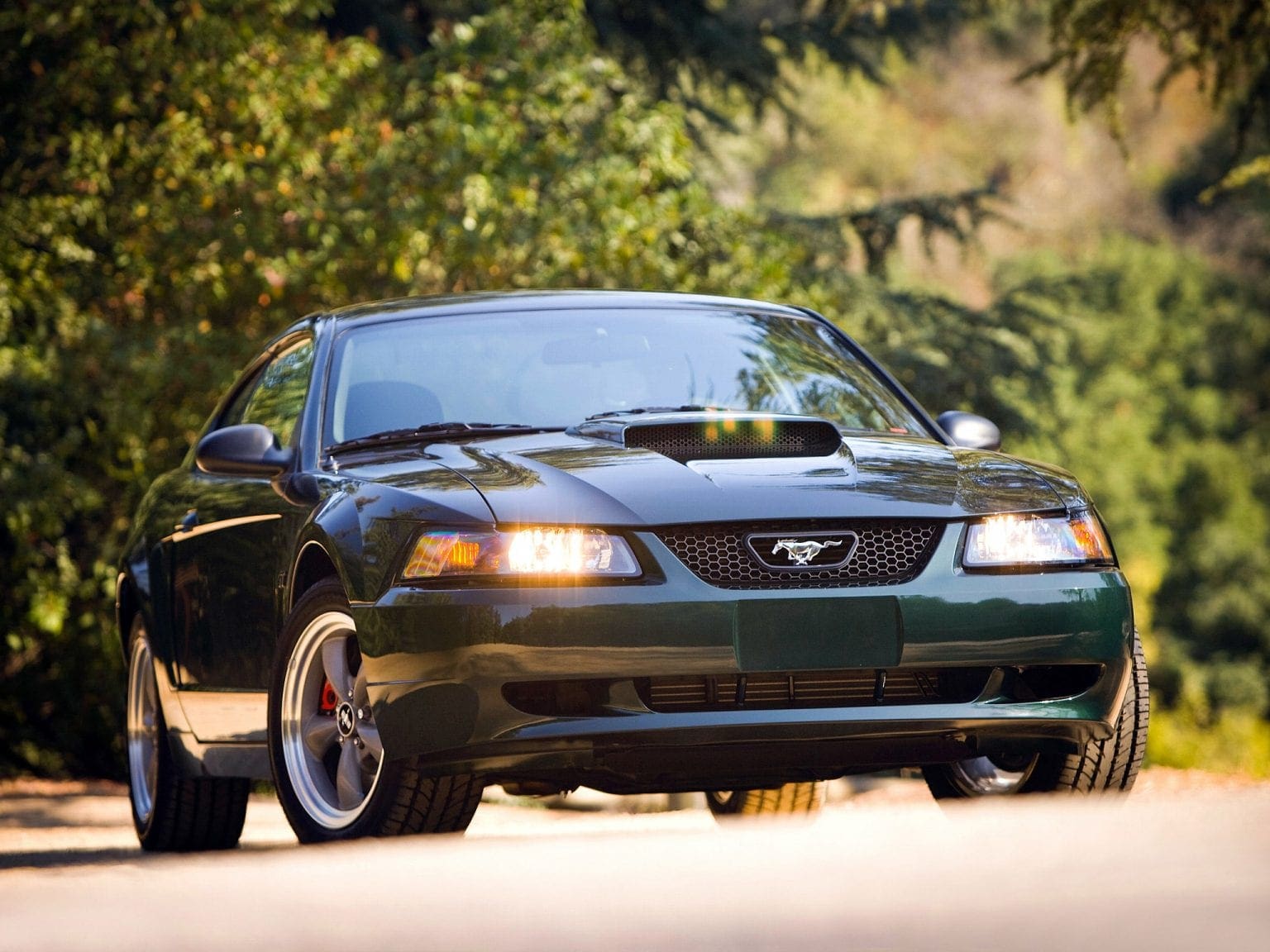 2001 Ford Mustang Bullitt Wallpapers | MustangSpecs.com