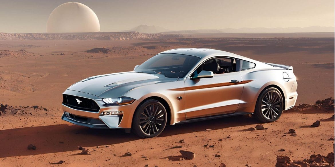 Mustangs on Mars